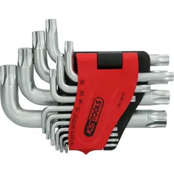 KS TOOLS Torx-Winkelstiftschlüssel-Satz, kurz, 14-tlg ( 151.4610 )