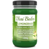Wang Prom Naturals Thai Kräuter Balm Balsam Zitronengras 100g - Thailändischer Massage-Balm zur Hautpflege Massage Wellness
