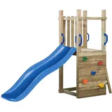 SwingKing Spielturm Irma Blau 70 cm x 160 cm x 175 cm