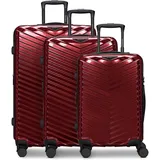 Redolz Essentials 18 Koffer-Set 3-tlg. rot