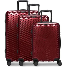 Redolz Essentials 18 Koffer-Set 3-tlg. rot