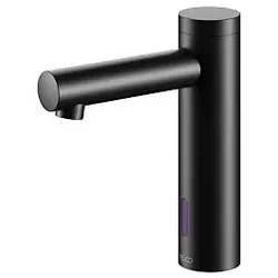 Keuco Ixmo Elektronik-Waschtischmischer 59512371100 schwarz matt, Netzbetrieb, Ausladung 124mm