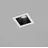 Helestra Leuchten GmbH PIC 1 eckig schwarz Aluminium 2700 K