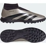 Adidas Predator League Laceless TF Platinum Metallic / Aurora Black / Turbo 40 2/3