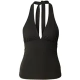 URBAN CLASSICS Neckholder Top Schwarz L