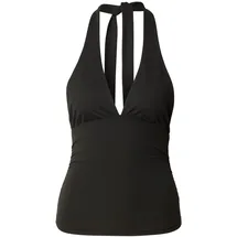 URBAN CLASSICS Neckholder Top Schwarz L