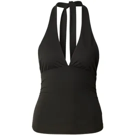 URBAN CLASSICS Neckholder Top Schwarz L
