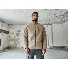 Brandit Textil Teddy Jacke Camel XL