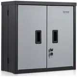 VEVOR Werkstattschrank 660 x 305 x 660 mm Hängeschrank 108,8 kg Gesamtladekapazität Werkzeugschrank kaltgewalzte SPCC-Stahlkonstruktion Metallschrank