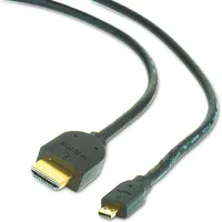 Gembird Micro HDMI - HDMI Typ A (Standard) Typ D (Mikrofon) Schwarz