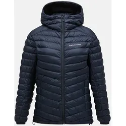 PEAK PERFORMANCE Damen Jacke W Frost Down Hood, BLACK, M