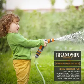 Brandson Gartenbrause 0,2 m orange