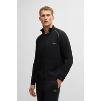 Boss Mix Match Zip Jacket Schwarz Baumwolle XX-Large Herren