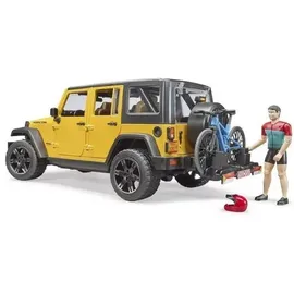 Bruder 02543 - Jeep Wrangler Rubicon Unlimited Gelb 1:16