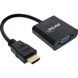 InLine HDMI zu VGA Konverter Kabel 0,10 m Schwarz