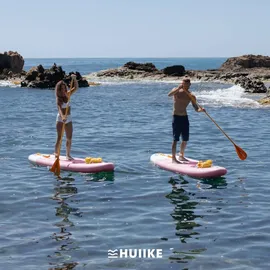 huiike Stand Up Paddling Board 305 x 84 x 15 cm Rosa