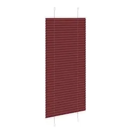 vidaXL Plissee Bordeauxrot 60x100 cm Stoffbreite 59,4 cm Polyester