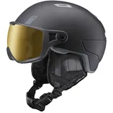 Julbo Globe Helm Mit Visier - Black - 54-58 cm
