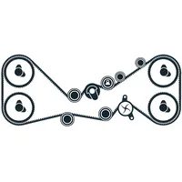 SKF Zahnriemensatz VKMA 98115