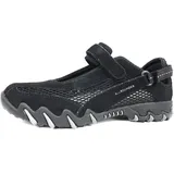 Allrounder by Mephisto Niro Damen Outdoor Fitnessschuhe, Schwarz (Black/Black Coresuede N 84/O.Mesh 84), 37 EU