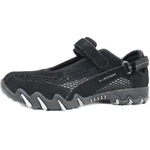 Allrounder by Mephisto Niro Damen Outdoor Fitnessschuhe, Schwarz (Black/Black Coresuede N 84/O.Mesh 84), 37 EU