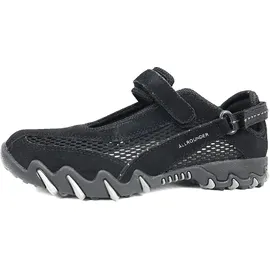 Allrounder by Mephisto Niro Damen Outdoor Fitnessschuhe, Schwarz (Black/Black Coresuede N 84/O.Mesh 84), 37 EU