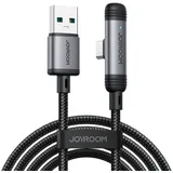 Joyroom S-A56 EnjoyX Series 90° USB-A - USB-C 3A Kabel 1.2m - Schwarz