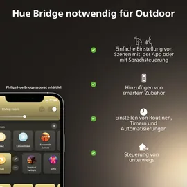 Philips Hue White Lucca 17402/93/P0