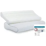 Paradies Nackenstützkissen Paratex 40 x 80 cm Weiß