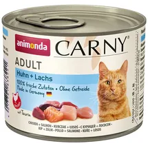 Animonda 24 x 200g Adult Huhn & Lachs Animonda Carny Katzenfutter nass