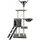 les tendances Jipsy Kratzbaum 79 x 34 x 138 cm grau
