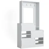 Vicco Evia 100 x 180 x 39 cm weiß / weiß