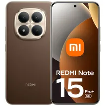 Xiaomi Redmi Note 15 Pro+ 5G 12 GB RAM 512 GB Mocha Brown