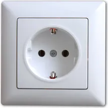 Günsan Unterputz-Steckdose Visage Weiß