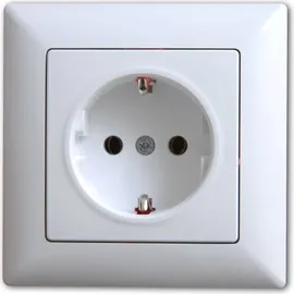 Günsan Unterputz-Steckdose Visage Weiß