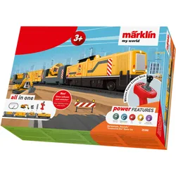 Modelleisenbahn-Set MÄRKLIN "Märklin my world - Startpackung Baustelle 29346" Modelleisenbahnen gelb (gelb, grau) Kinder Modelleisenbahn-Sets mit Licht- und Soundeffekten