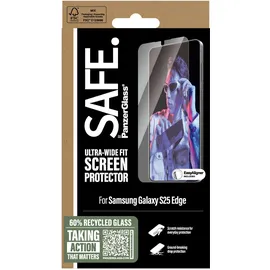 Panzer Glass SAFE Displayschutz für Samsung Galaxy S25 Edge Ultra-Wide Fit