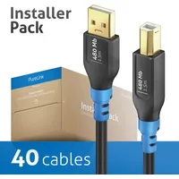 PureLink FlexInstall USB-A auf USB-B Kabel USB 2.0 480Mbps