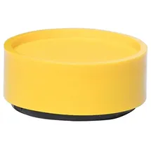 Maul Magnete gelb, Kunststoff Ø 3,4 x 1,4 cm, 10 St.