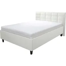 Alina Polsterbett »Ricardo« Füße schwarz weiß