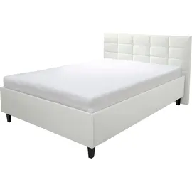 Alina Polsterbett »Ricardo« Füße schwarz weiß