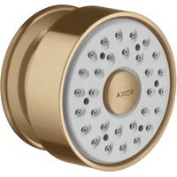 Hansgrohe Axor Seitenbrause rund 1jet brushed bronze