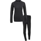NORTH BEND Support Baselayer Skiunterwäsche-Set Damen 500 - black - nb L