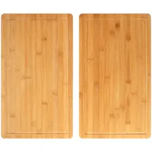 bremermann Herd-Abdeckplatte 2er Set Braun