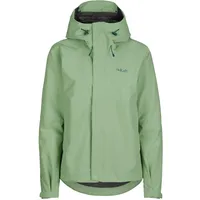 Rab Damen Downpour Jacke (Größe L, gruen)