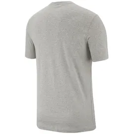 Nike Sportswear Club Herren-T-Shirt Dark Grey Heather/Black XXL