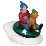 Lemax - Tubing Buddies 22057 Figur Weihnachtsdorf Winterdorf