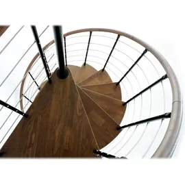 Minka Spindeltreppe Venezia Weiß Geschosshöhe bis 305 cm