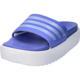 Adidas Platform adilette Semi Cobalt Blue / Blue Spark Met. / Core White 39