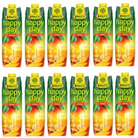 rauch fruchtsäfte Rauch Happy Day Mangofruchtsaft aus Mangomark 1000ml 12er Pack
